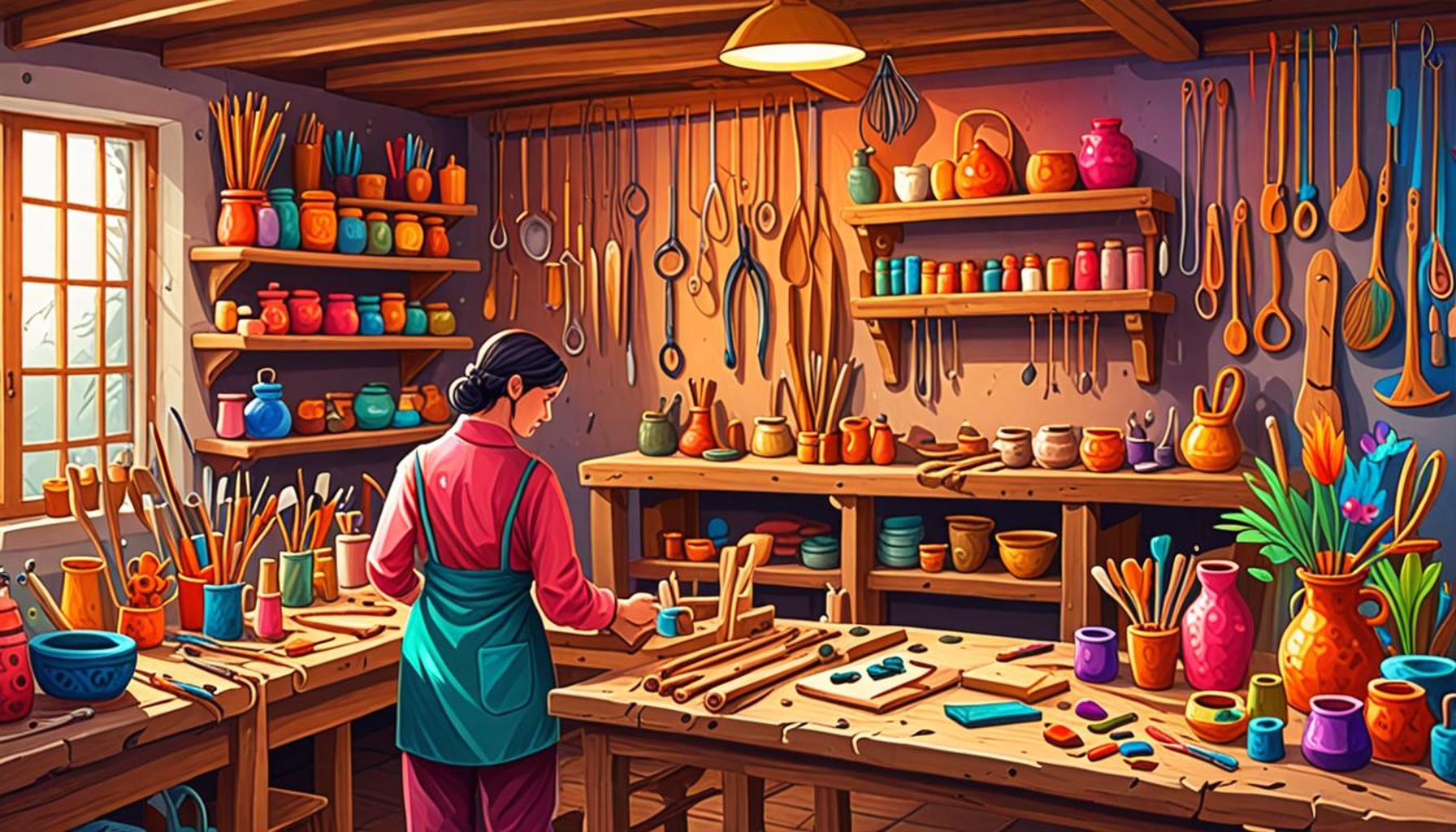 Crafts and Traditions: Visiting Studios and Workshops of Local Artisans