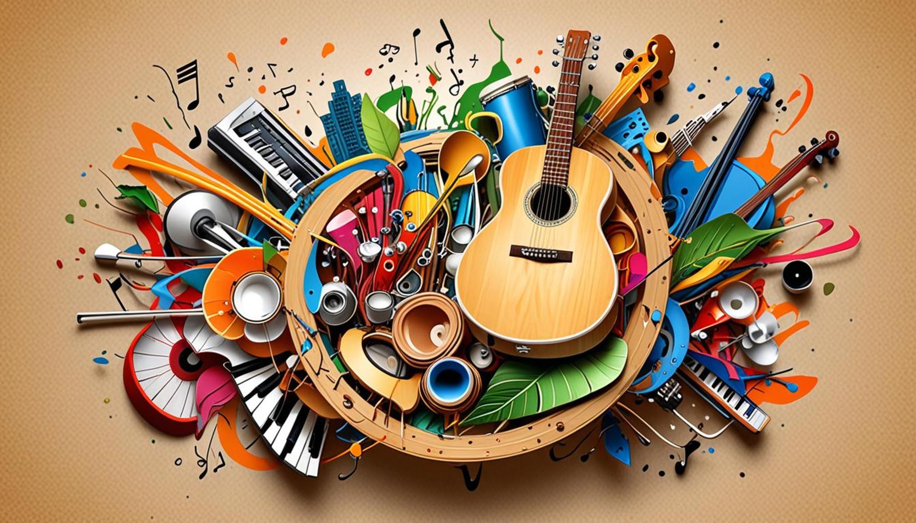 Music and Sustainability: Creating Instruments from Recycled Materials as a Form of Creative Expression