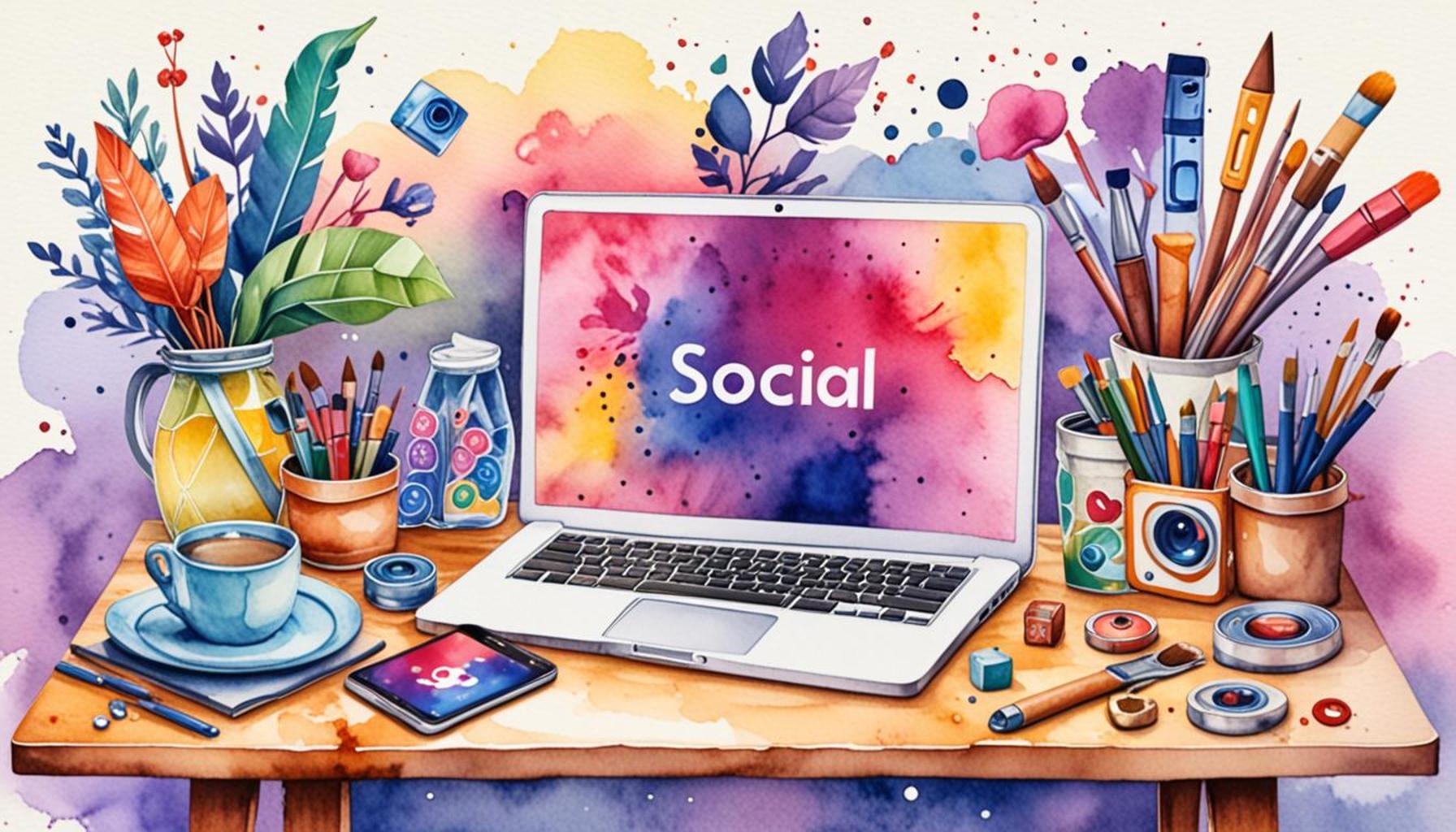 The influence of social media on the popularization of handmade creations